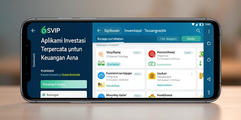 Antarmuka intuitif dan fitur analisis investasi 6SVIP.