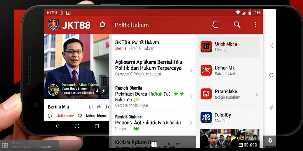 Antarmuka aplikasi JKT88 yang informatif dan mudah digunakan.