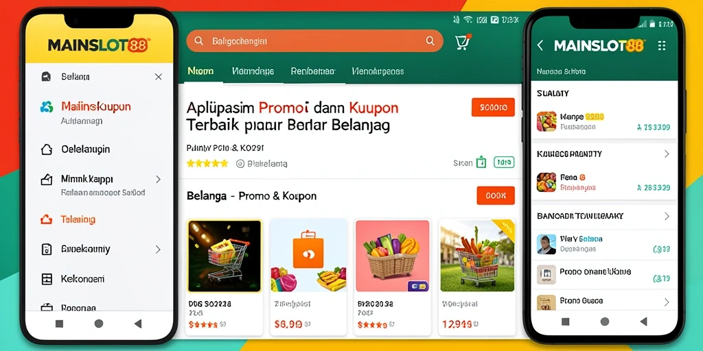 Tampilan menarik dan mudah digunakan dari aplikasi MAINSLOT88.