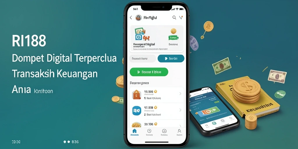 Antarmuka pengguna yang sederhana dan menarik dari RI188.
