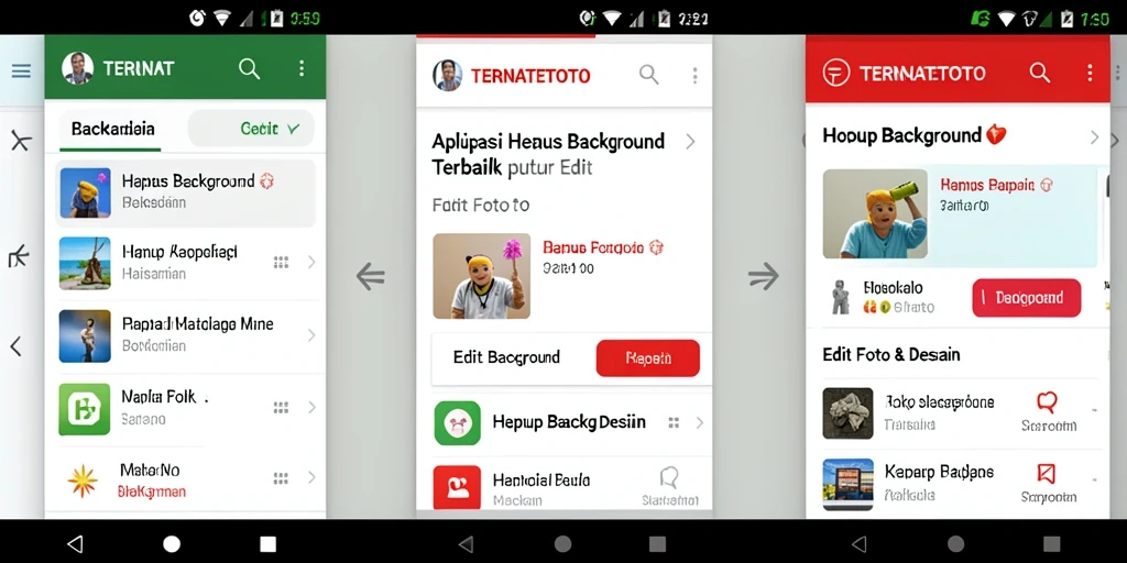 Antarmuka TERNATETOTO yang memudahkan penghapusan background.