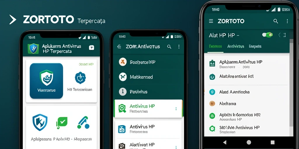 Antarmuka ZORTOTO yang sederhana dan mudah dipahami.